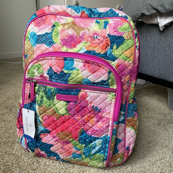 Vera Bradley Handbags - 🆕Vera Bradley Iconic Campus Backpack